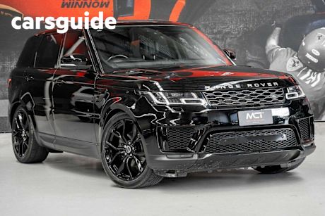 Black 2020 Land Rover Range Rover Sport Wagon SI4 SE (221KW)