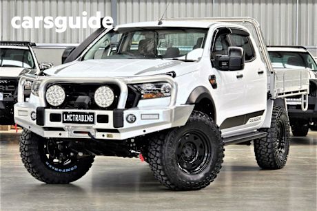 White 2018 Ford Ranger Crew Cab Chassis XL 3.2 (4X4) (5 YR)