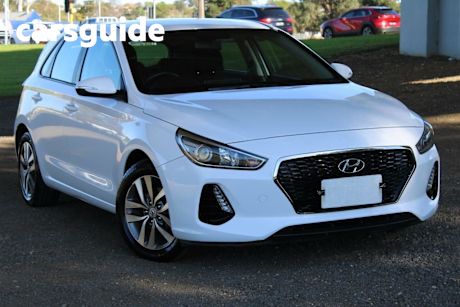 White 2018 Hyundai I30 Hatchback Active