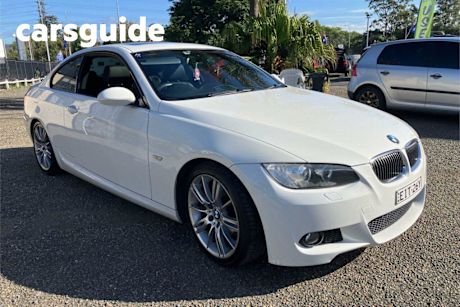 White 2009 BMW 325I Coupe