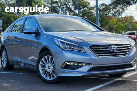 Grey 2014 Hyundai Sonata Sedan Active