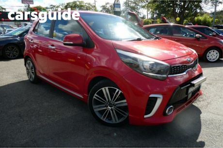Red 2018 Kia Picanto Hatchback GT-Line