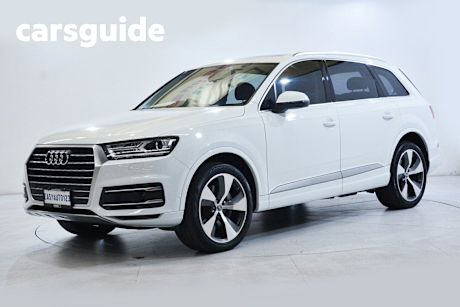 White 2018 Audi Q7 Wagon 3.0 TDI Quattro (160KW)