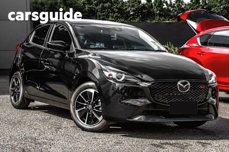 Black 2024 Mazda 2 Hatchback G15 GT