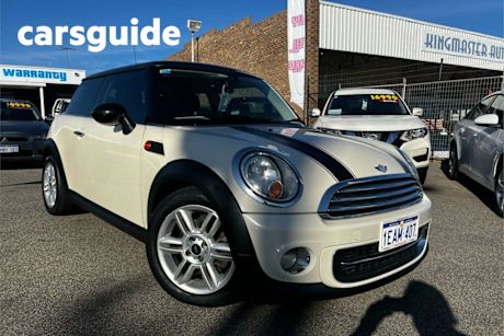 White 2012 Mini Cooper Hatchback