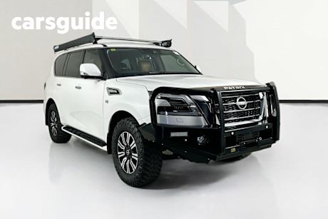 White 2022 Nissan Patrol Wagon TI-L (4X4)