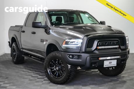 Grey 2020 Ram 1500 Ute Tray Warlock II Crew Cab SWB RamBox