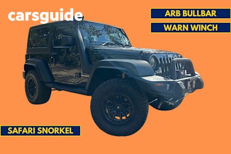 Black 2017 Jeep Wrangler Softtop Sport (4X4)