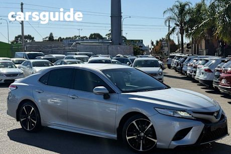 Silver 2020 Toyota Camry Sedan SX