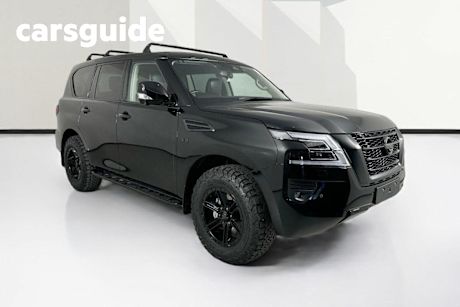 Black 2021 Nissan Patrol Wagon TI (4X4)