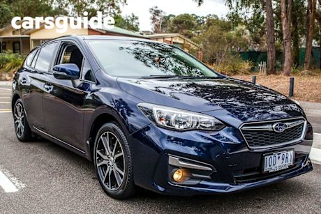 Blue 2018 Subaru Impreza Hatchback 2.0I-L (awd)
