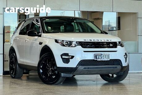 White 2016 Land Rover Discovery Sport Wagon TD4 180 SE 5 Seat