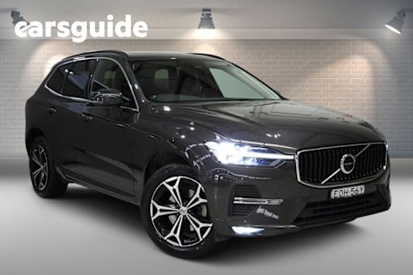 Grey 2021 Volvo XC60 Wagon B5 Momentum Mhev