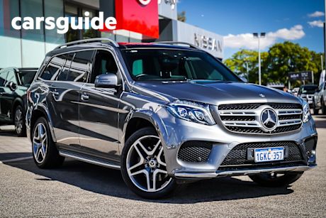 Grey 2017 Mercedes-Benz GLS350 Wagon D 4Matic