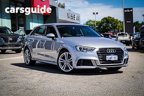 Silver 2019 Audi A3 Sportback 35 Tfsi S Line Plus