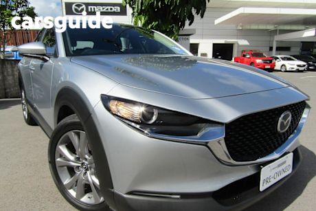 Silver 2020 Mazda CX-30 Wagon G20 Evolve (fwd)