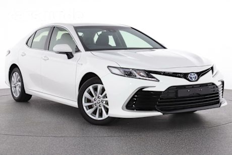 White 2023 Toyota Camry Sedan Ascent Hybrid