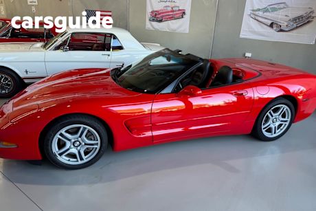 Red 1998 Chevrolet Corvette Convertible
