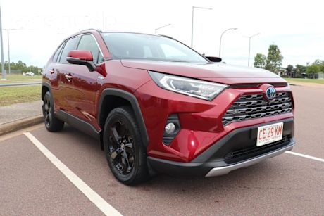 Red 2020 Toyota RAV4 Wagon Cruiser AWD Hybrid
