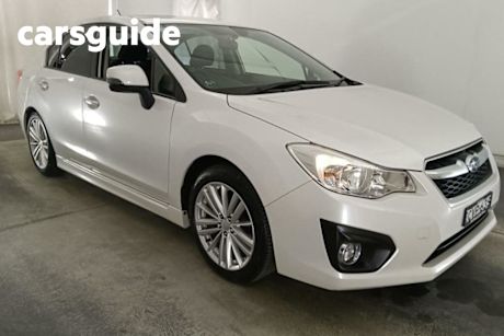 White 2014 Subaru Impreza Sedan 2.0I-S (awd)