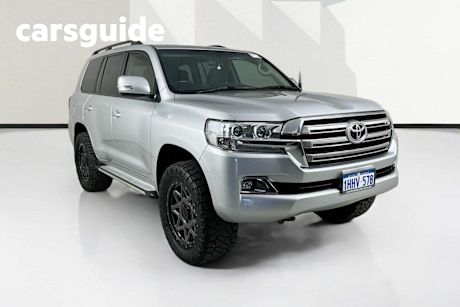 Silver 2021 Toyota Landcruiser Wagon LC200 GXL (4X4)