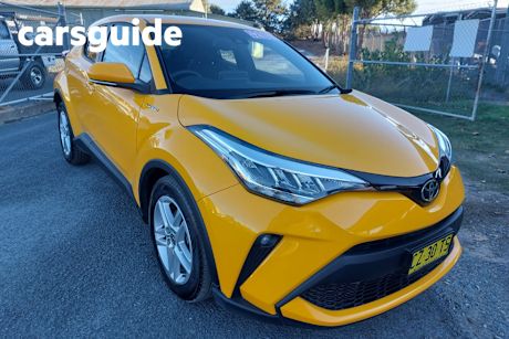 Yellow 2020 Toyota C-HR Wagon GXL (2WD)