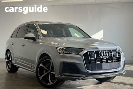 Silver 2023 Audi Q7 Wagon 55 Tfsi S Line Quattro Mhev