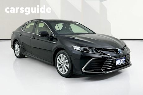 Black 2024 Toyota Camry Sedan Ascent Hybrid