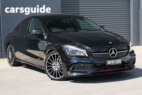 Black 2018 Mercedes-Benz CLA250 Coupe Sport 4Matic