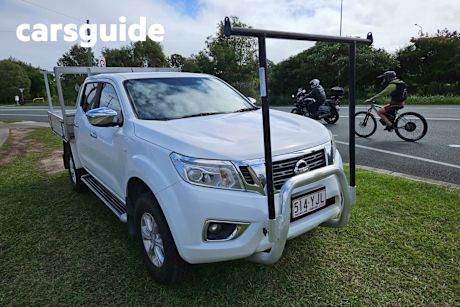 White 2018 Nissan Navara Dual Cab Pick-up ST (4X4)