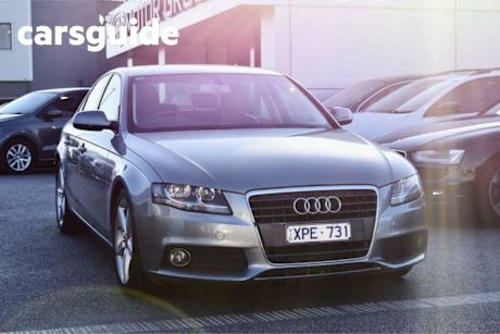 Grey 2010 Audi A4 Sedan 1.8 Tfsi