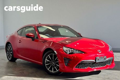 Red 2020 Toyota 86 Coupe GT