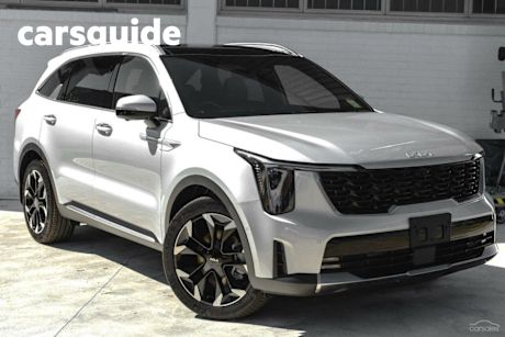 Silver 2024 Kia Sorento Wagon GT-Line 7 Seat