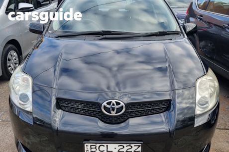 Black 2007 Toyota Corolla Wagon Levin