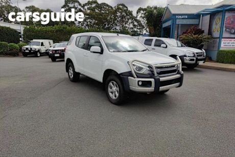 White 2020 Isuzu MU-X Wagon LS-M (4X4)