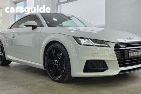 White 2016 Audi TT Coupe 2.0 Tfsi Quattro S-Line