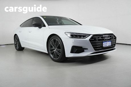 White 2023 Audi A7 Sportback 45 Tfsi Quattro Mhev