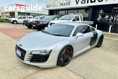 Silver 2007 Audi R8 Coupe 4.2 FSI Quattro