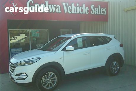White 2016 Hyundai Tucson Wagon Active (fwd)