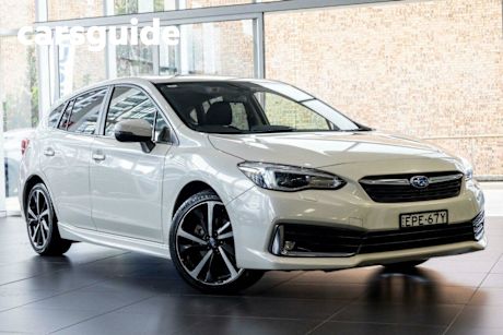 White 2021 Subaru Impreza Hatchback 2.0I-S (awd)