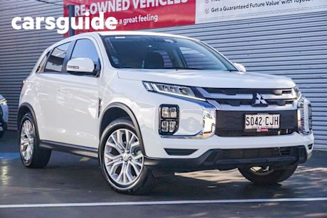 White 2020 Mitsubishi ASX Wagon ES Adas ( 2WD)