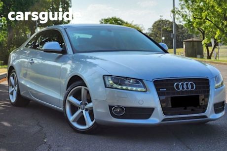 Silver 2008 Audi A5 Coupe 3.2 FSI Quattro