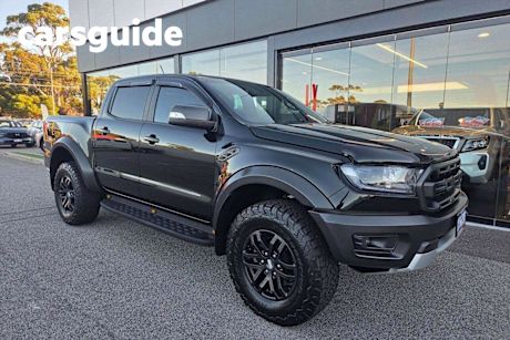 Black 2020 Ford Ranger Double Cab Pick Up Raptor 2.0 (4X4)