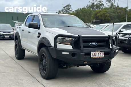 White 2016 Ford Ranger Crew Cab Utility XL 2.2 (4X4)