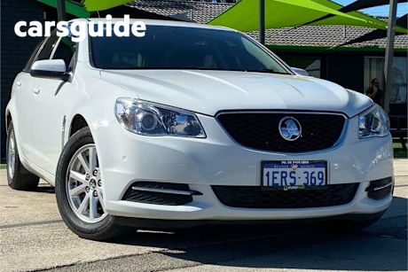 White 2015 Holden Commodore Sportswagon Evoke