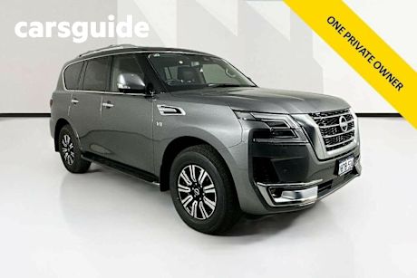 Grey 2022 Nissan Patrol Wagon TI-L (4X4)