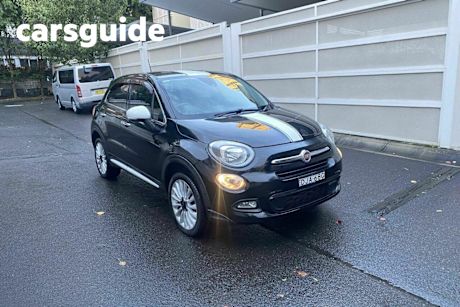 Black 2015 Fiat 500X Wagon Lounge