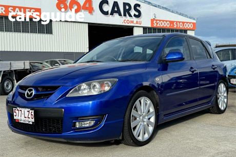 Blue 2006 Mazda 3 Hatchback MPS