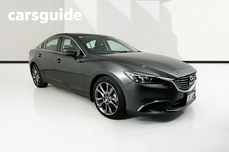Grey 2017 Mazda 6 Sedan GT