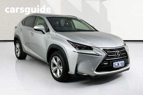 Silver 2017 Lexus NX200T Wagon Sports Luxury (awd)